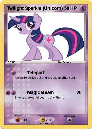 Pokemon Twilight Sparkle (Unicorn)