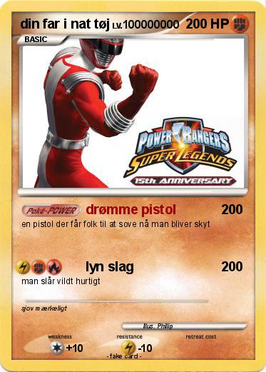 Pokemon din far i nat tøj