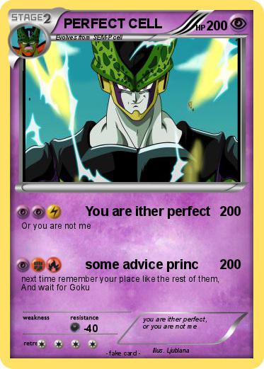 Pokemon PERFECT CELL Pokemon PERFECT CELL