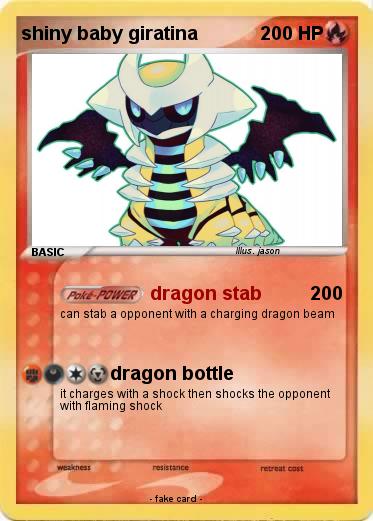 Pokemon shiny baby giratina