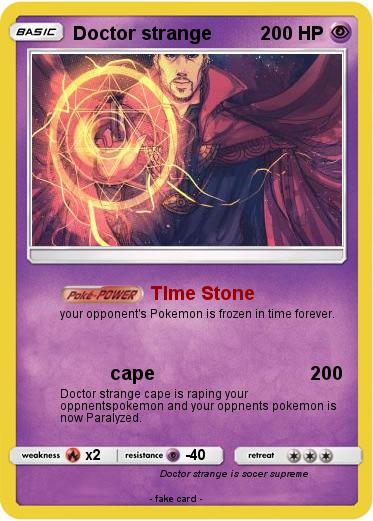 Pokemon Doctor strange