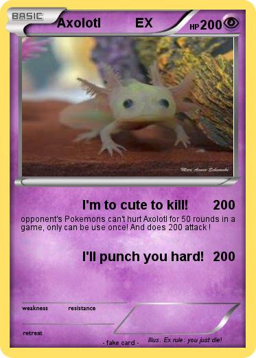 Pokemon Axolotl          EX
