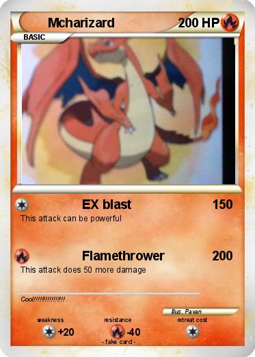 Pokemon Mcharizard