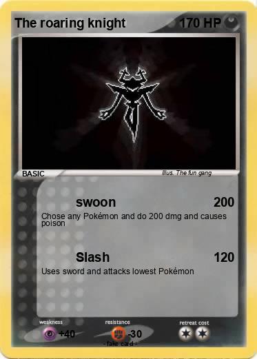 Pokemon The roaring knight
