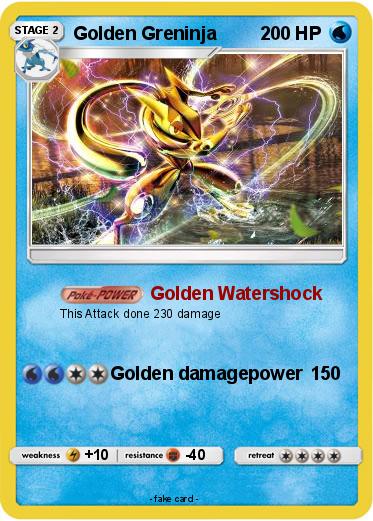 Pokemon Golden Greninja