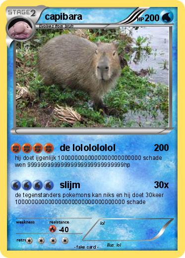 Pokemon capibara