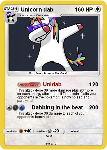 Pokemon Unicorn dab