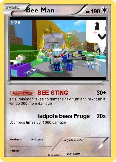 Pokemon Bee Man