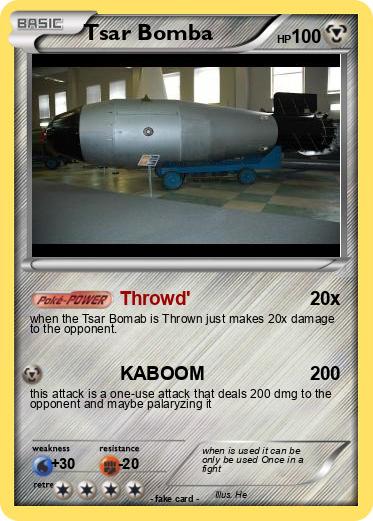 Pokemon Tsar Bomba