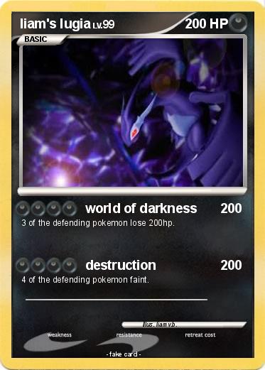 Pokemon liam's lugia