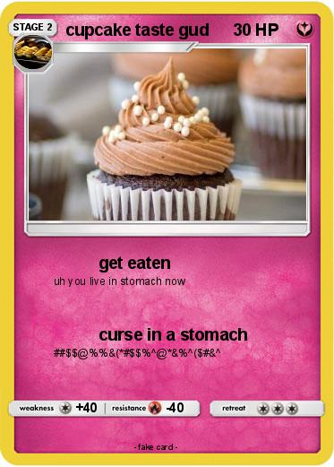 Pokemon cupcake taste gud