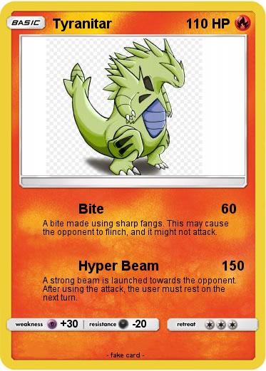 Pokemon Tyranitar