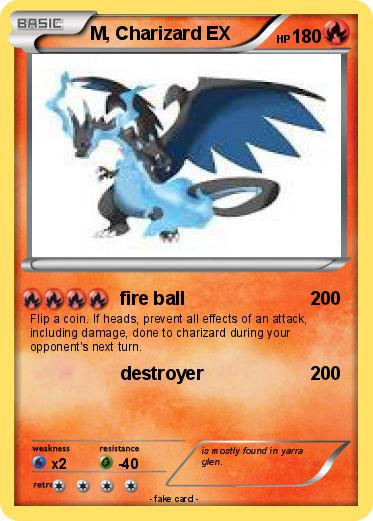 Pokemon M, Charizard EX