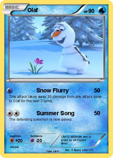 Pokemon Olaf