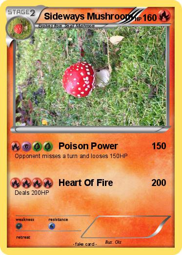 Pokemon Sideways Mushroom