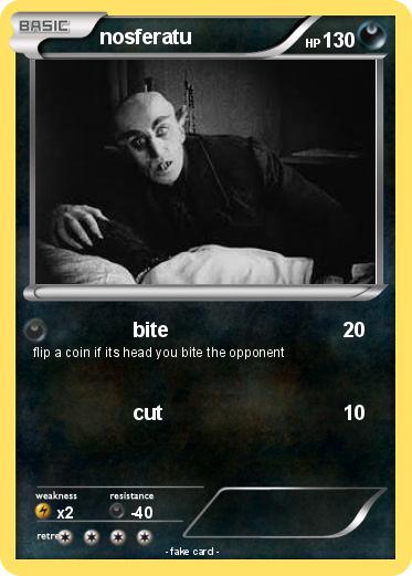 Pokemon nosferatu