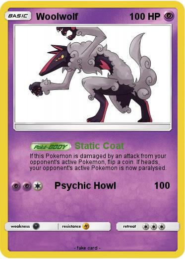 Pokemon Woolwolf