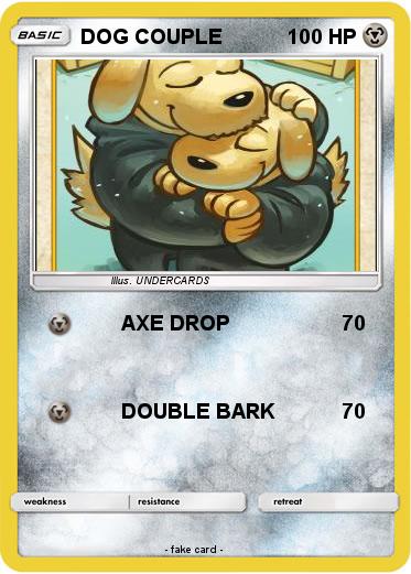 Pokemon DOG COUPLE