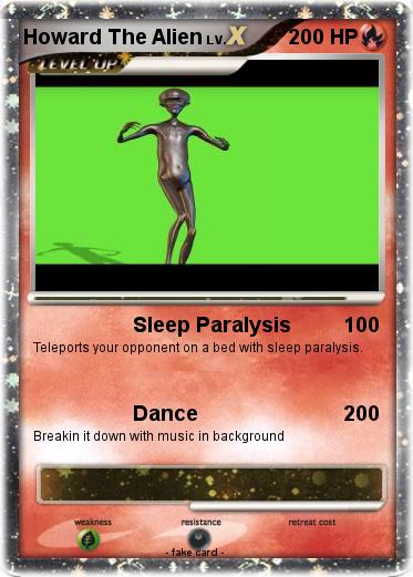 Pokemon Howard The Alien
