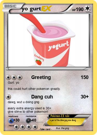 Pokemon yo gurt