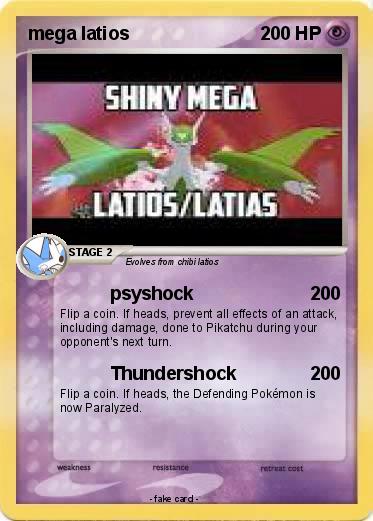 Pokemon mega latios