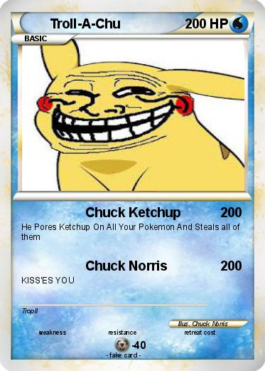 Pokemon Troll-A-Chu