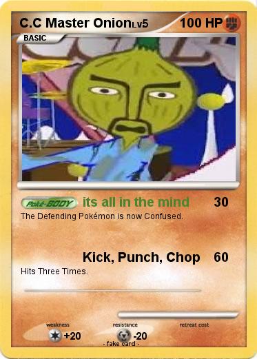 Pokemon C.C Master Onion