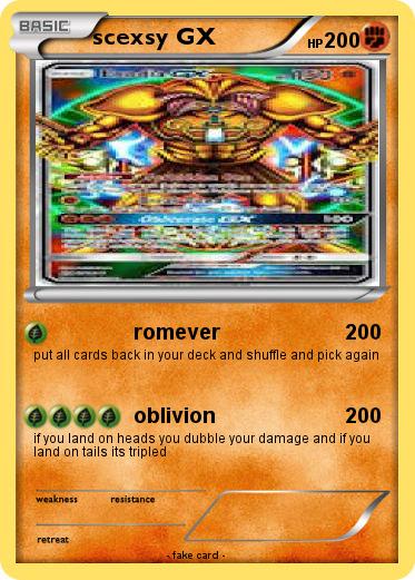 Pokemon scexsy GX