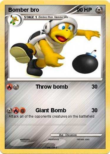 Pokemon Bomber bro