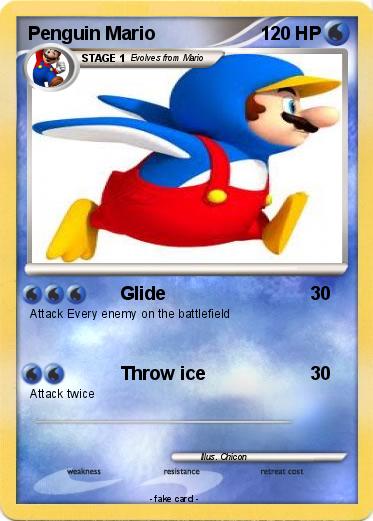 Pokemon Penguin Mario