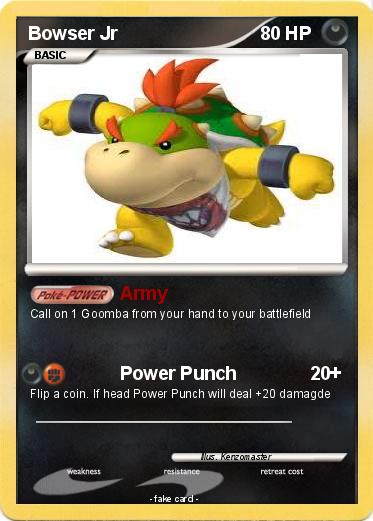 Pokemon Bowser Jr