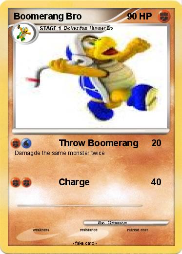 Pokemon Boomerang Bro