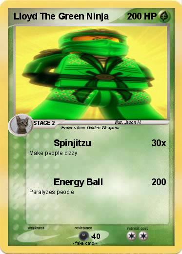 Pokemon Lloyd The Green Ninja