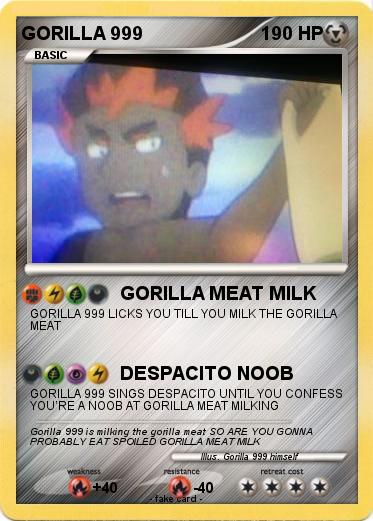 Pokemon GORILLA 999