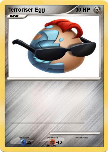 Pokemon Terroriser Egg