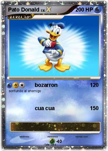 Pokemon Pato Donald