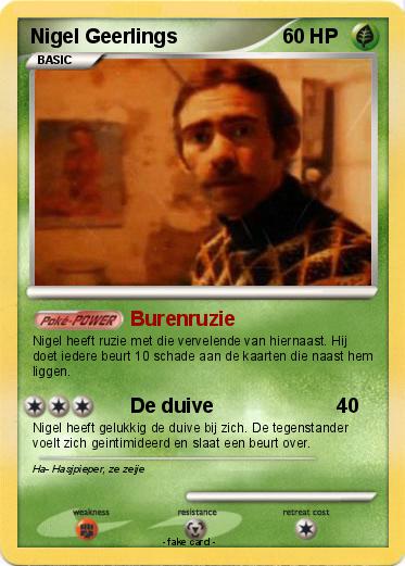 Pokemon Nigel Geerlings