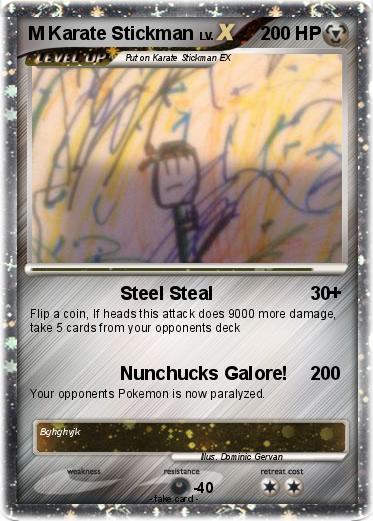 Pokemon M Karate Stickman