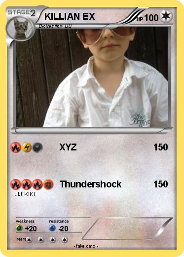 Pokemon KILLIAN EX