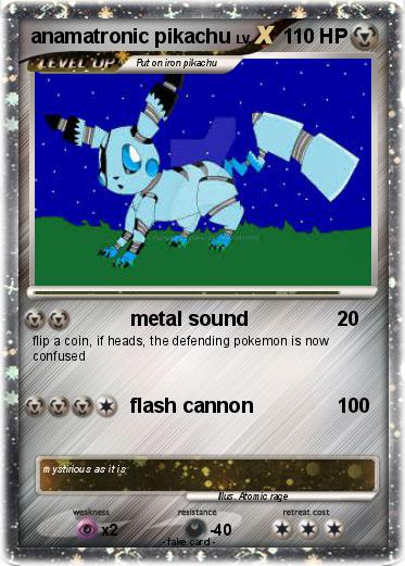 Pokemon anamatronic pikachu