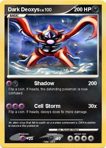 Pokemon Dark Deoxys