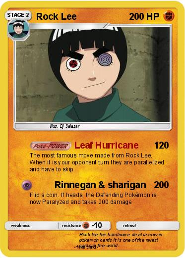 Pokemon Rock Lee