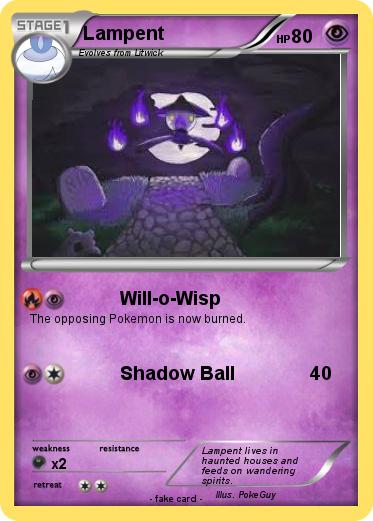 Pokemon Lampent