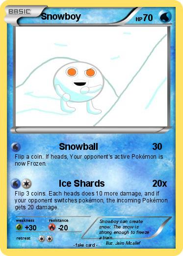 Pokemon Snowboy