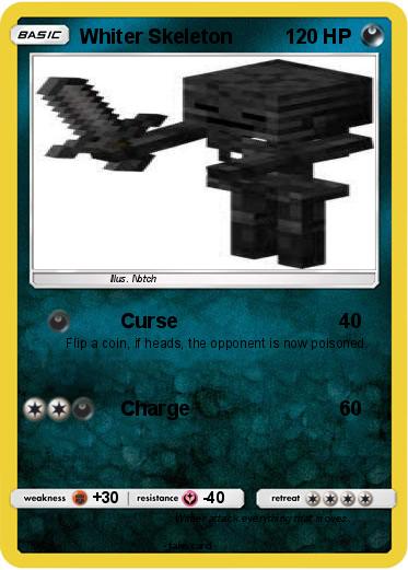 Pokemon Whiter Skeleton
