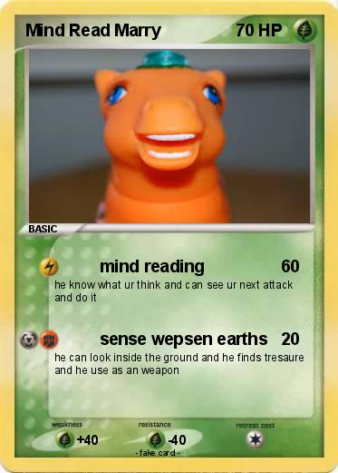 Pokemon Mind Read Marry