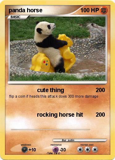 Pokemon panda horse