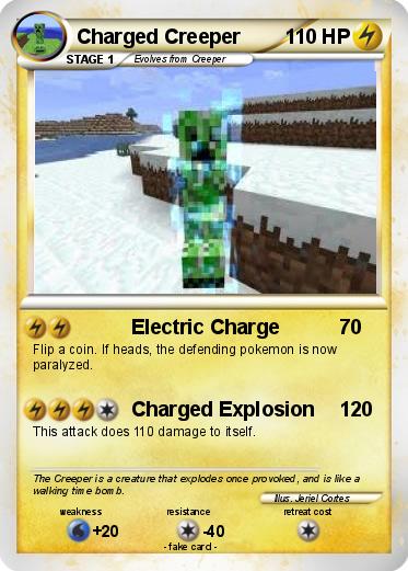 Pokemon Charged Creeper