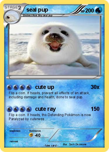 Pokemon seal pup