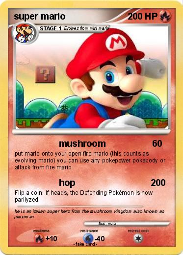 Pokemon super mario